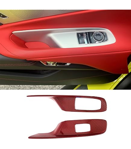 Amazon.co.jp: TOYCIDFG インナードアハンドルカバー C8コルベット